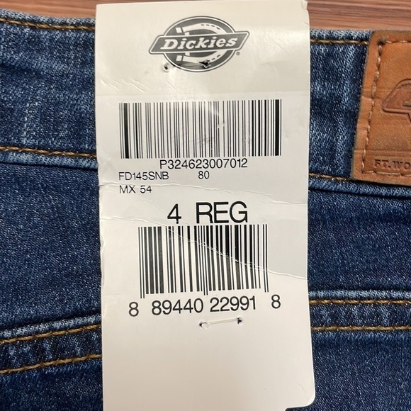 DICKIES NWT Skinny Jeans Size 4 - Picture 10 of 13